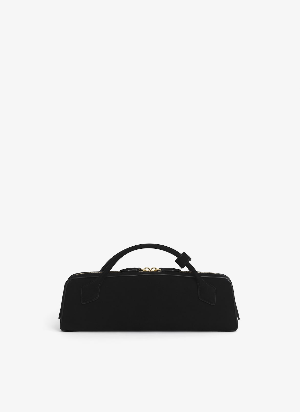 LE TECKEL CLUTCH IN SUEDE GOATSKIN ALAÏA BLACK LE TECKEL CLUTCH IN SUEDE GOATSKIN